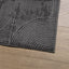gulvtæppe IZA 100x200 cm kort luv skandinavisk look antracitgrå
