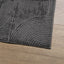 gulvtæppe IZA 160x230 cm kort luv skandinavisk look antracitgrå
