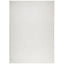 gulvtæppe IZA 200x280 cm kort luv skandinavisk look cremefarvet