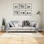 gulvtæppe OVIEDO 120x120 cm kort luv beige
