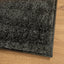 gulvtæppe ISTAN 140x200 cm lang luv skinnende look antracitgrå