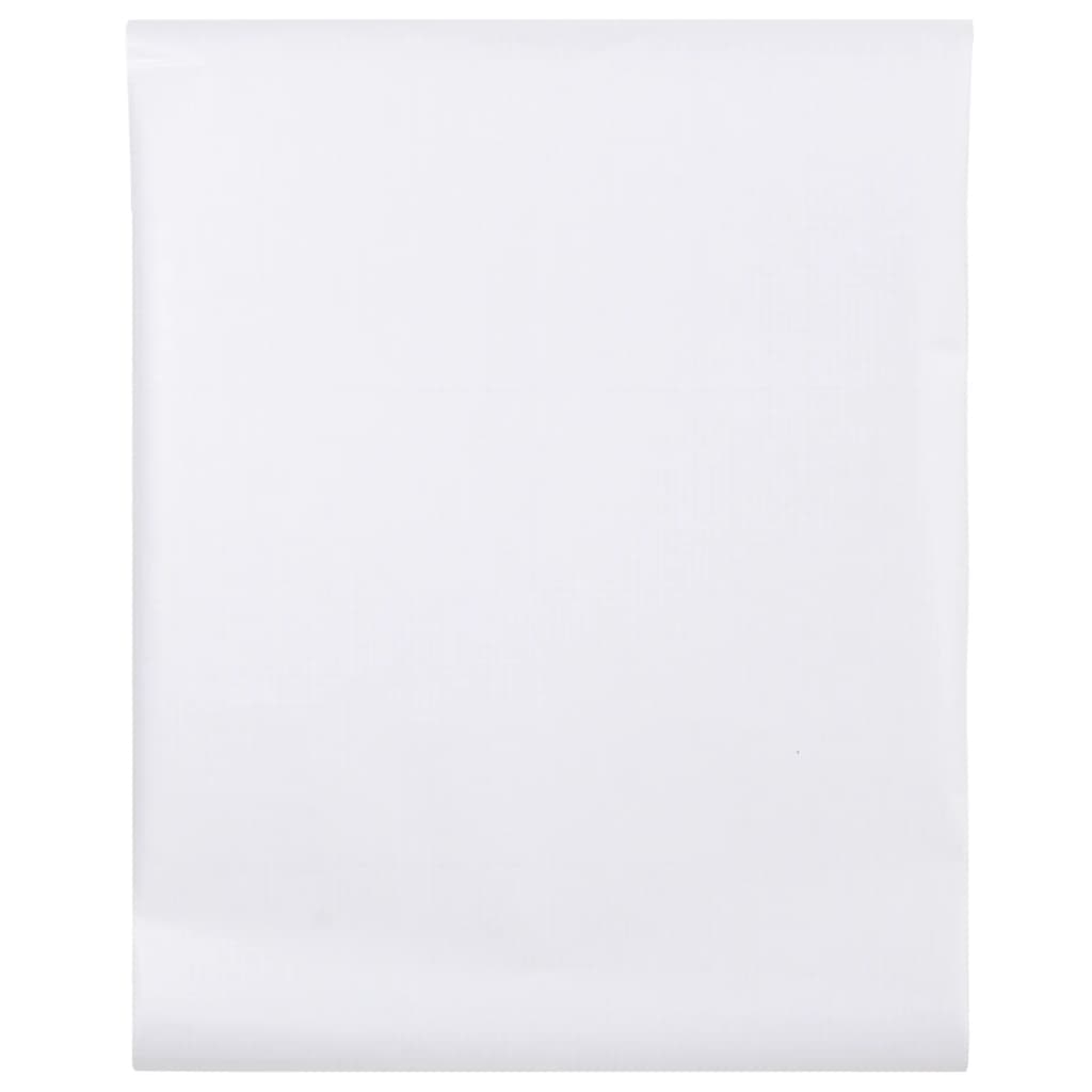 vinduesfolie 45x2000 cm PVC matteret hvid