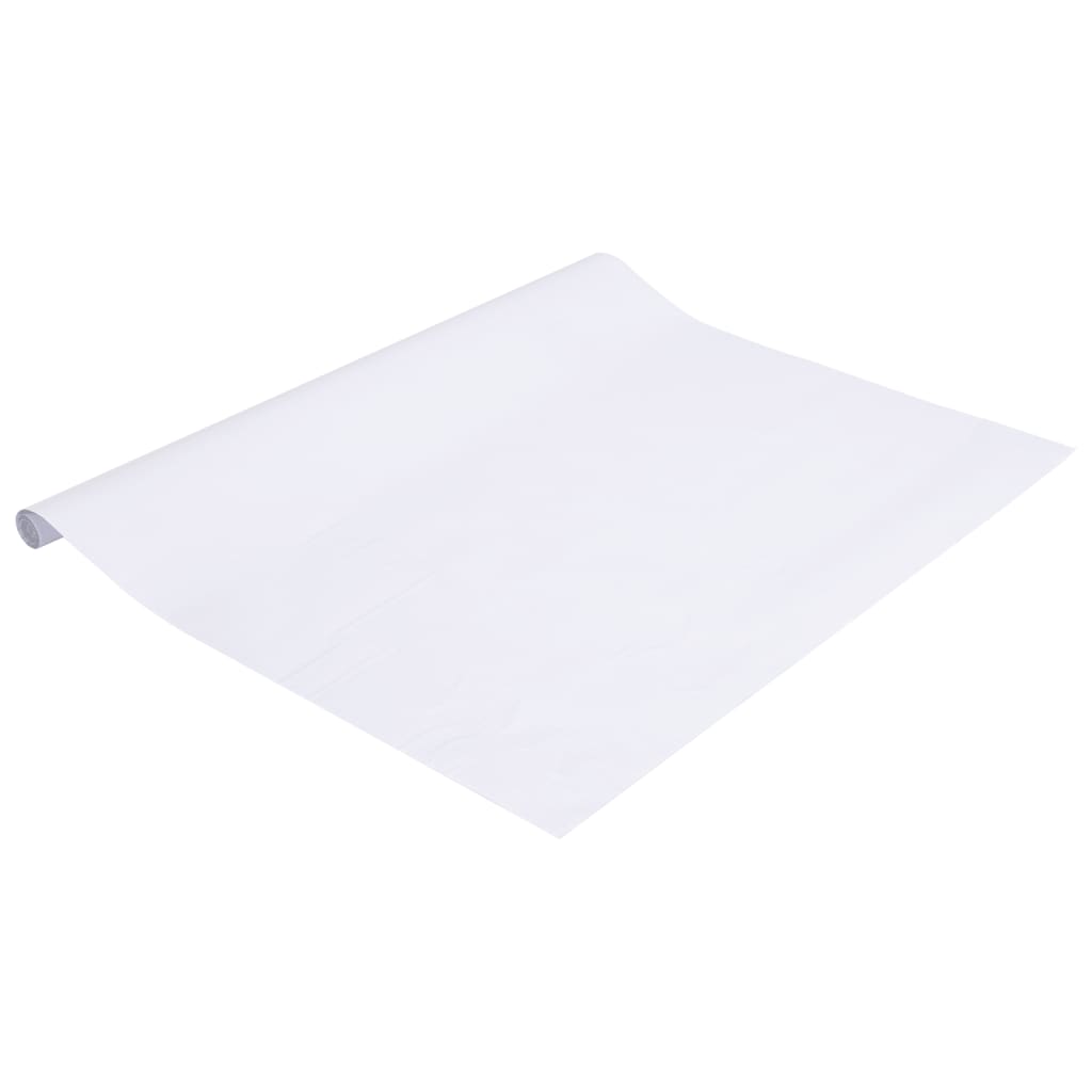 vinduesfolie 45x2000 cm PVC matteret hvid