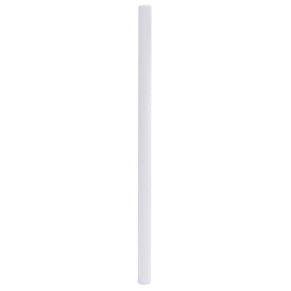 vinduesfolie 45x2000 cm PVC matteret hvid