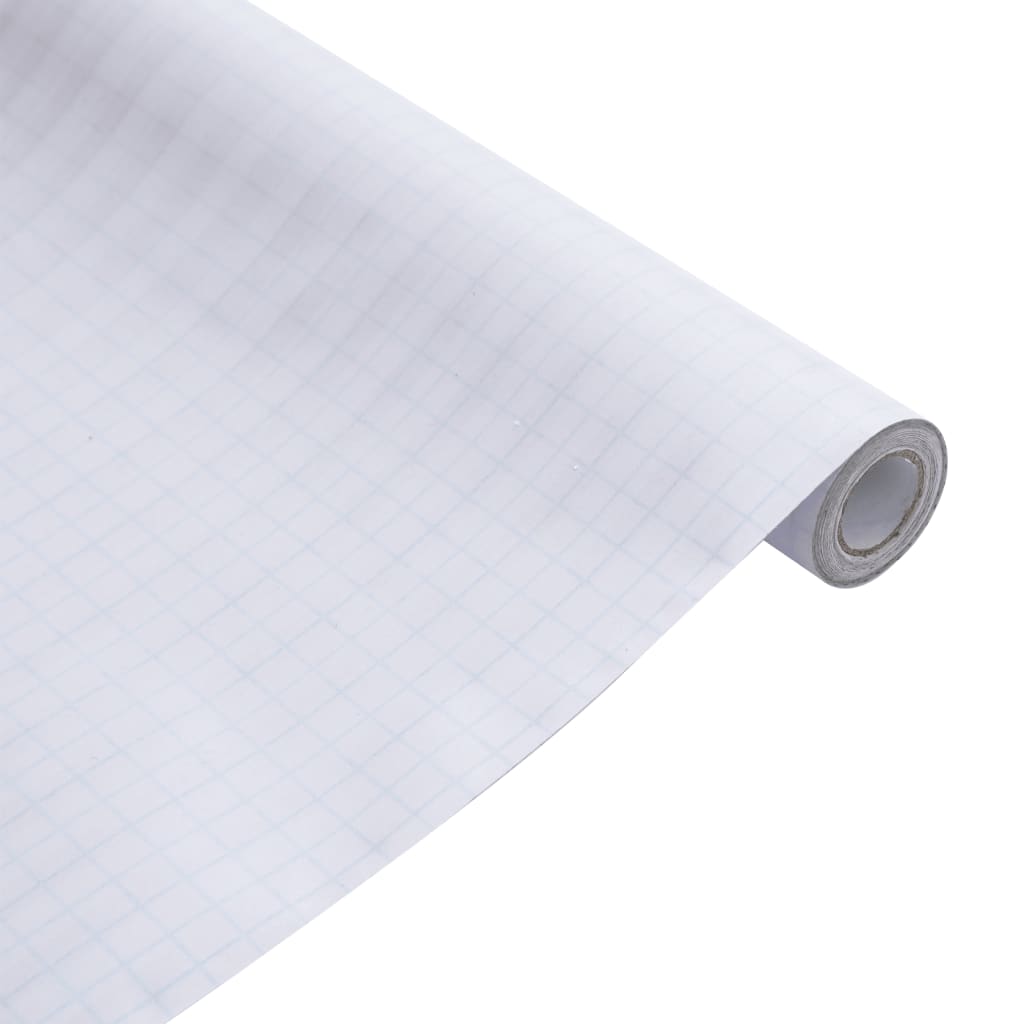 vinduesfolie 60x2000 cm stribet PVC matteret