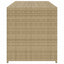 opbevaringsboks til haven 283 l polyrattan beige