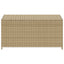opbevaringsboks til haven 190 l polyrattan beige
