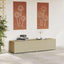 opbevaringsboks til haven 469 l polyrattan beige