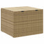 opbevaringsboks til haven 291 l polyrattan beige