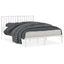 sengeramme med sengegavl 140x190 cm metal hvid