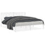 sengeramme med sengegavl 183x213 cm metal hvid