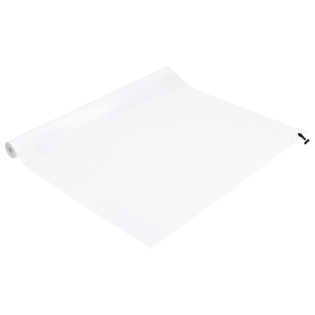 vinduesfolier 3 stk. matteret PVC hvid