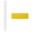 vinduesfolier 3 stk. matteret PVC hvid