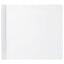 vinduesfolier 5 stk. matteret PVC hvid