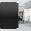 vinduesfolier 3 stk. matteret PVC sort