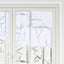 vinduesfolier 2 stk. bambusmønster matteret PVC