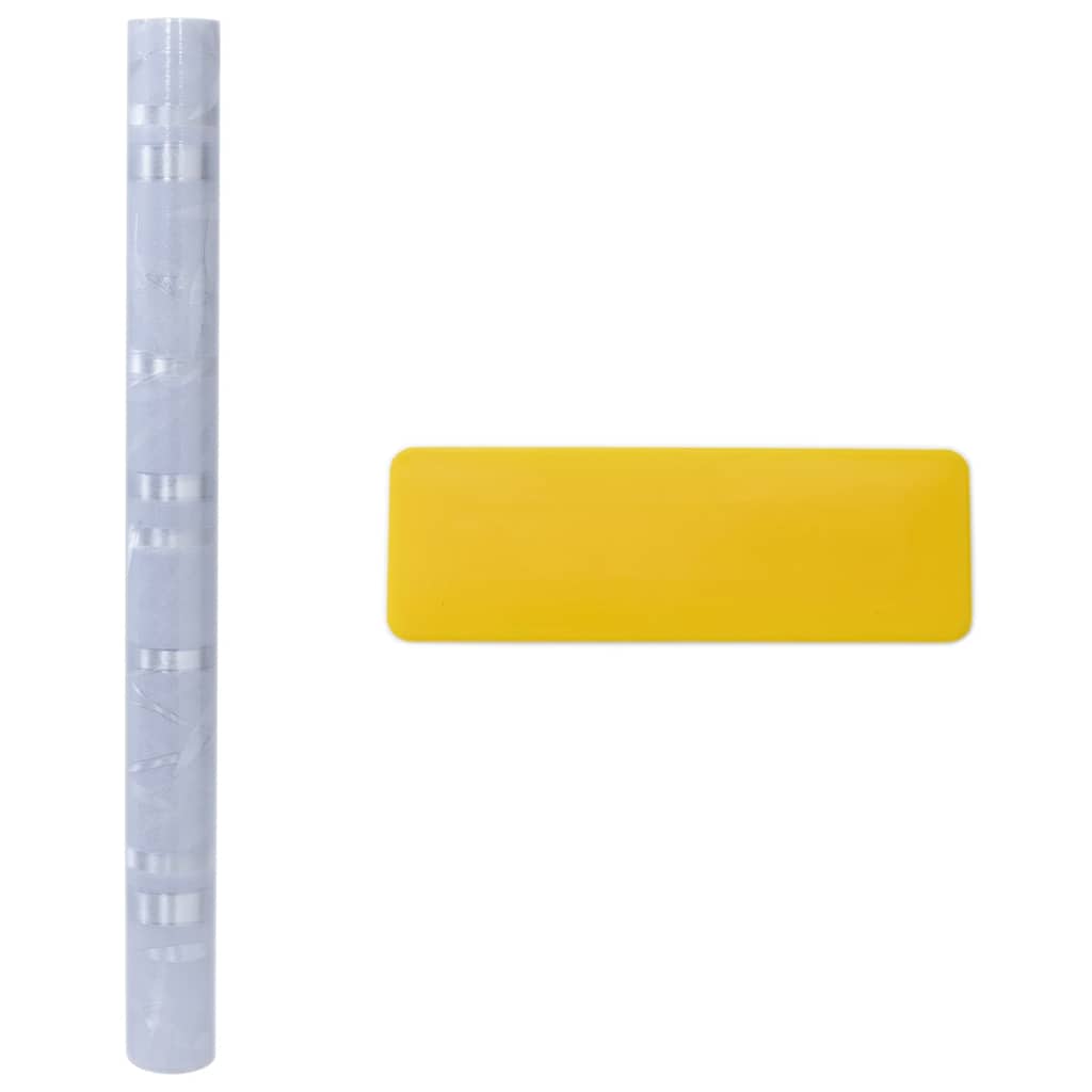 vinduesfolier 2 stk. bambusmønster matteret PVC