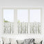 vinduesfolier 2 stk. bambusmønster matteret PVC
