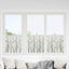 vinduesfolier 4 stk. bambusmønster matteret PVC