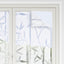 vinduesfolier 2 stk. bambusmønster matteret PVC
