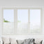 vinduesfolier 2 stk. stjernemønster matteret PVC