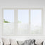 vinduesfolier 2 stk. stjernemønster matteret PVC