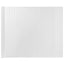 vinduesfolier 4 stk. stribemønster matteret PVC