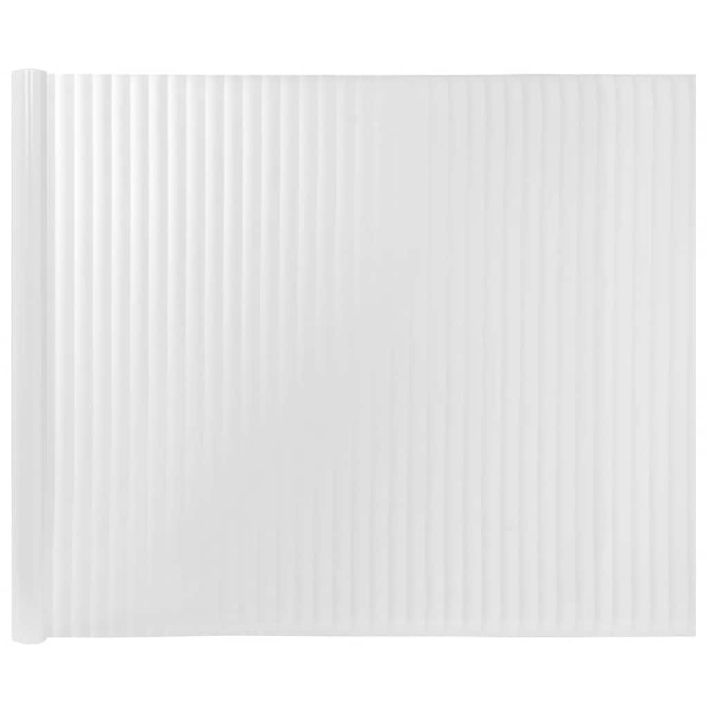 vinduesfolier 4 stk. stribemønster matteret PVC