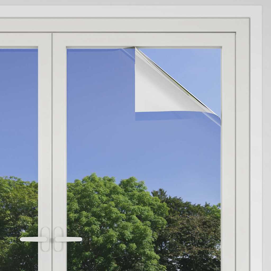 solfilm 5 stk. reflekterende effekt PVC sølvfarvet
