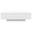 sofabord 100x100x31 cm konstrueret træ hvid
