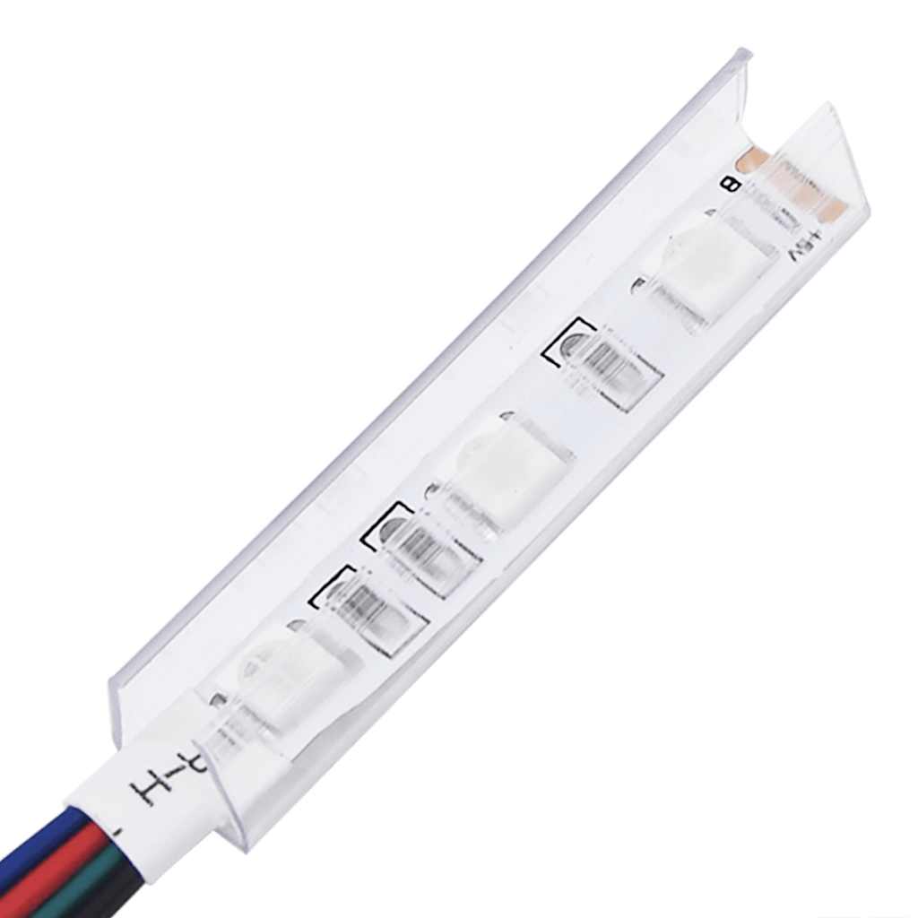 skænk med LED-lys 41x37x67 cm sort