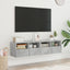 væghængte tv-borde 2 stk. 60x30x30 cm konstrueret træ betongrå