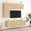 væghængte tv-borde 2 stk. 60x30x41 cm sonoma-eg