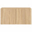 væghængt tv-bord 80x30x41 cm sonoma-eg