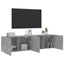 væghængte tv-borde 2 stk. 80x30x41 cm betongrå