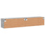 tv-borde 2 stk. med LED-lys 80x30x30 cm betongrå