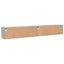 tv-borde 2 stk. 100x30x30 cm med LED-lys grå sonoma-eg