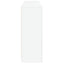 skænk med LED-lys 162x37x100 cm hvid