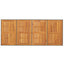 havebord med top i akacietræ 190x80x74 cm polyrattan grå