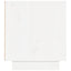 tv-bord 140x35x40 cm massivt fyrretræ hvid