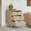 opbevaringsskab til haven 55x59x80 cm polyrattan beige