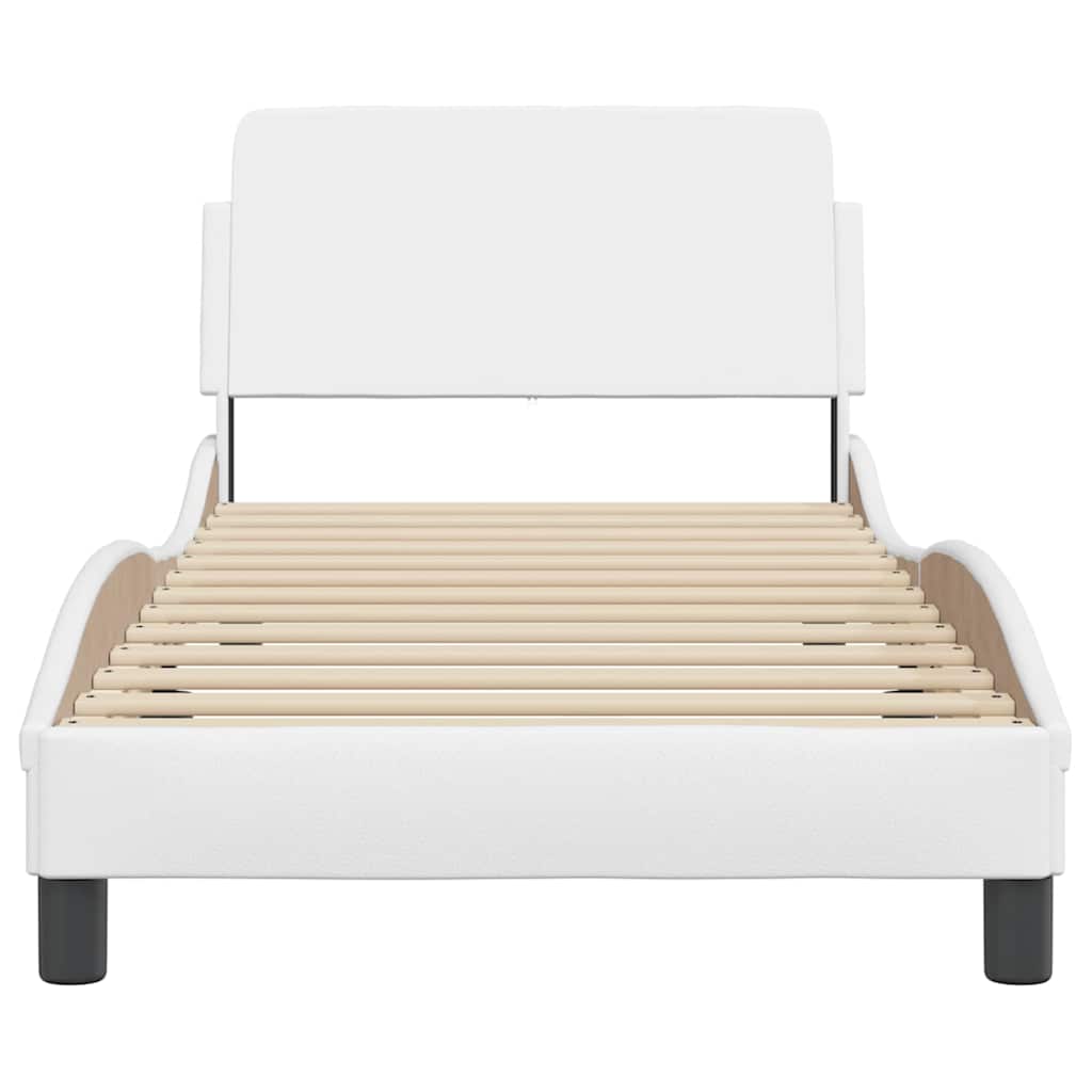sengeramme Dover 80x200 cm kunstlæder hvid