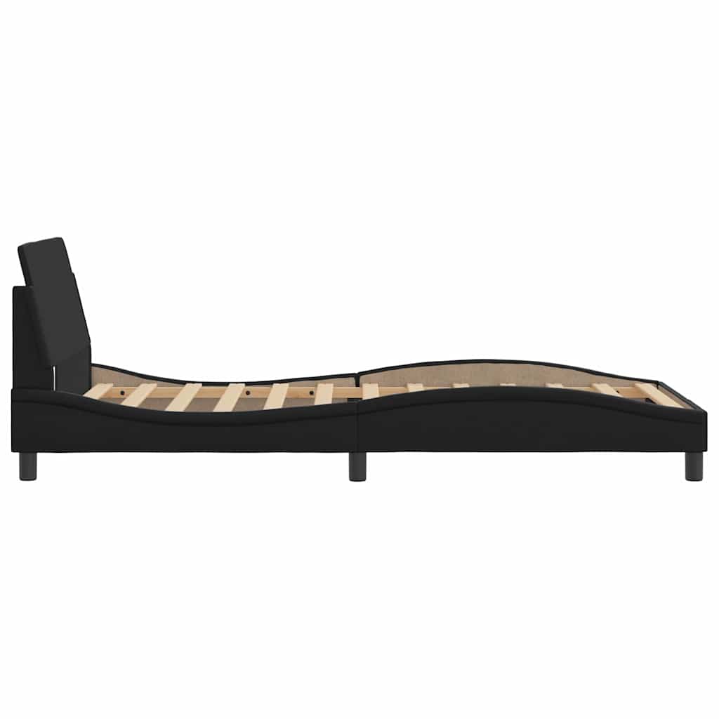 sengeramme Dover 100x200 cm kunstlæder sort