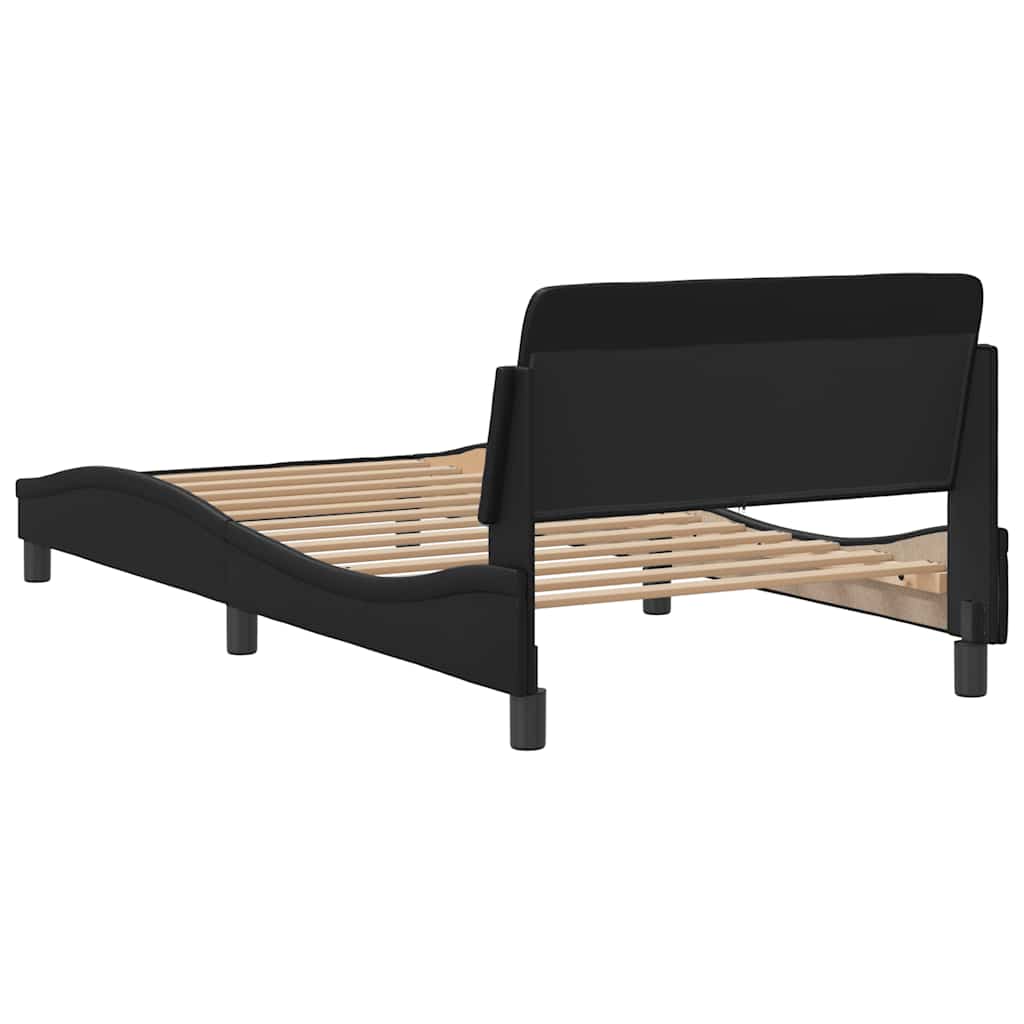 sengeramme Dover 100x200 cm kunstlæder sort