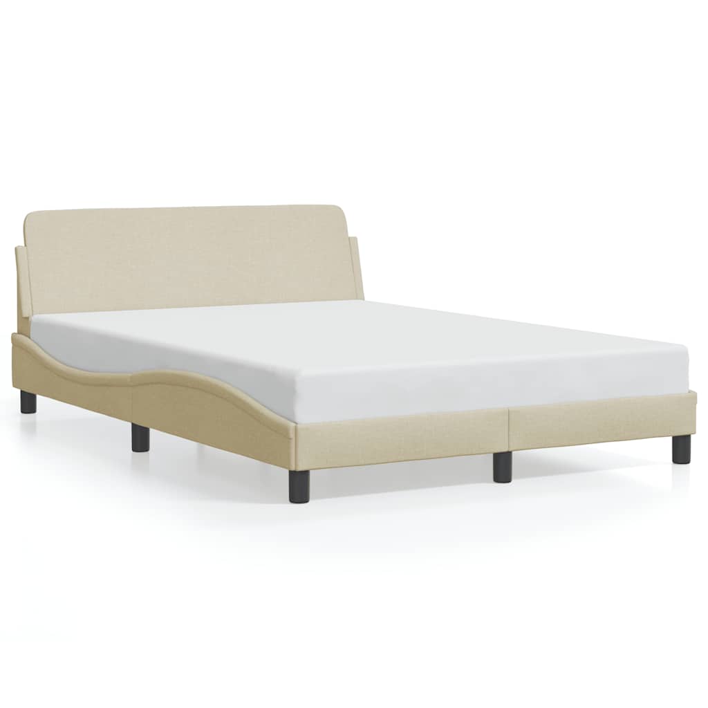 sengeramme Dover Creme 120x200 cm Stof
