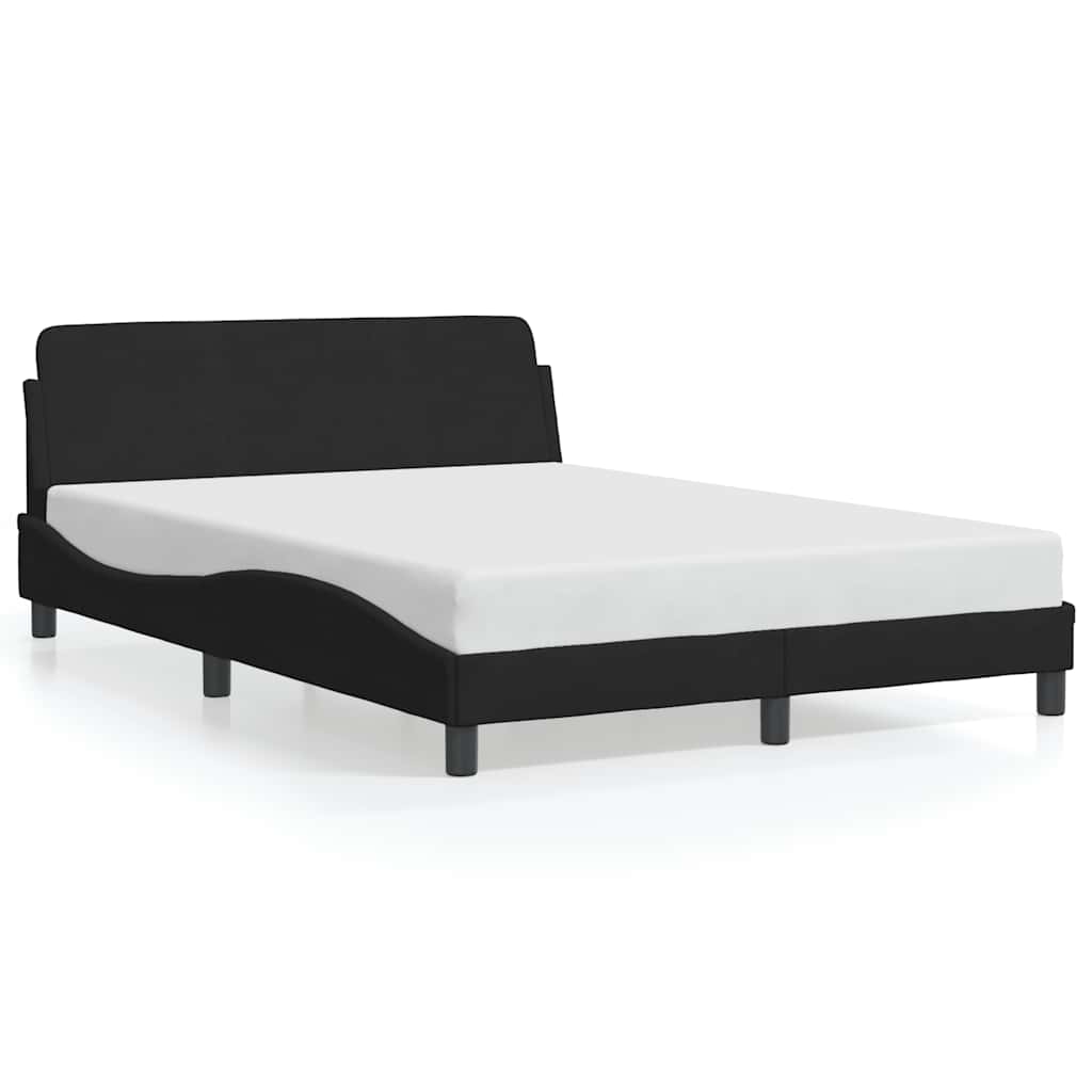sengeramme Dover Sort 120x200 cm Fløjl