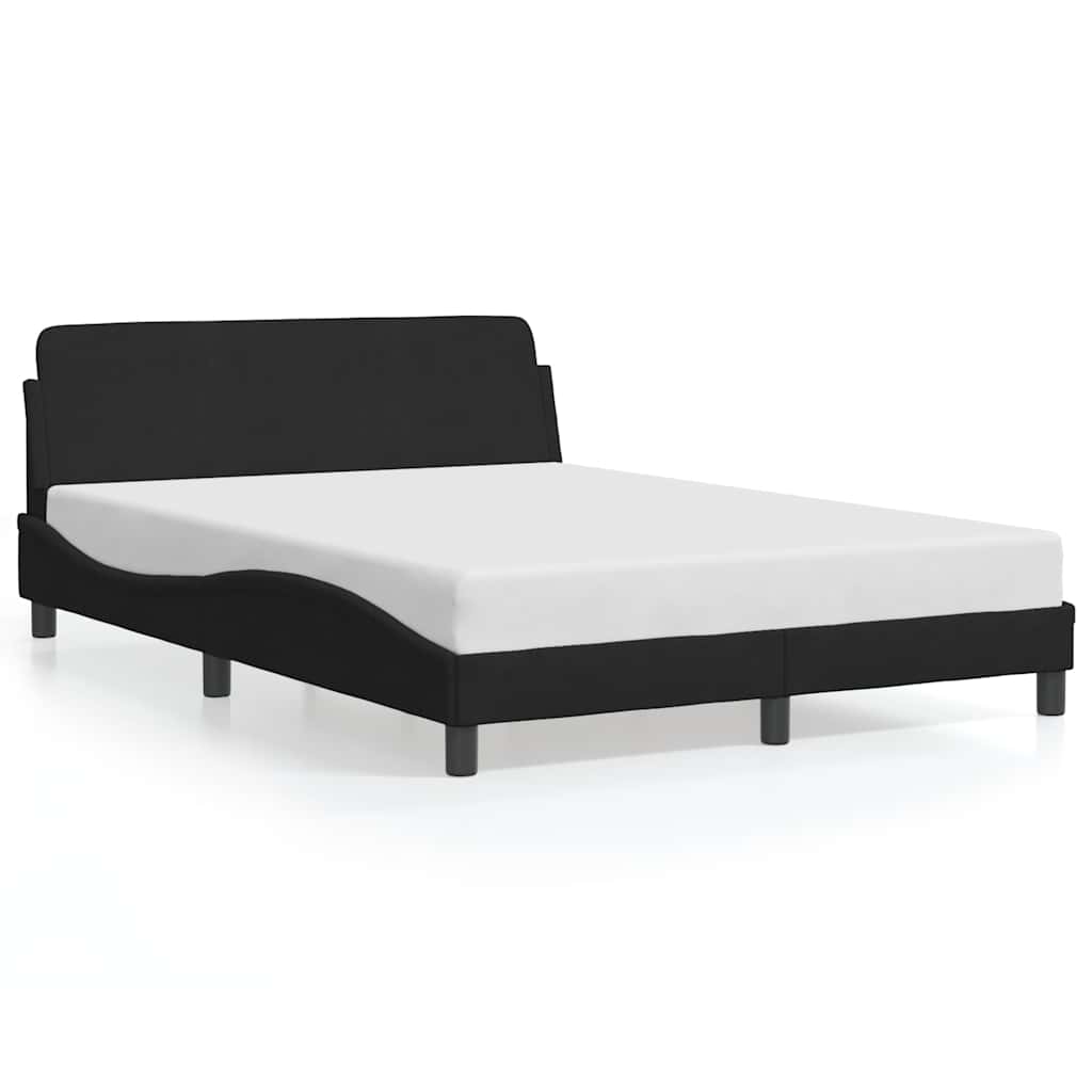 sengeramme Dover Sort 140x190 cm Fløjl