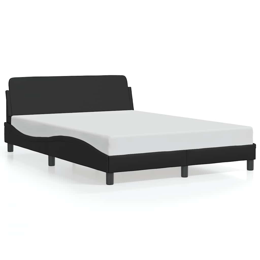 sengeramme Dover 140x200 cm kunstlæder sort