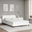 sengeramme Dover 140x200 cm kunstlæder hvid