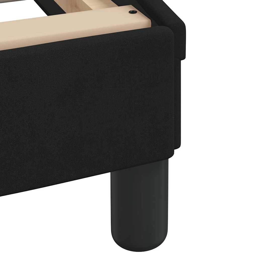 sengeramme Dover Sort 160x200 cm Fløjl
